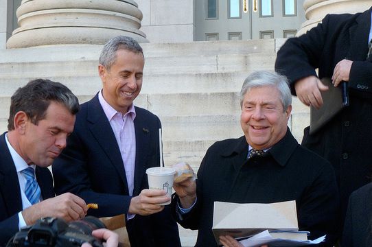 Danny Meyer, Marty Markowitz, and others welcome Shake Shack to Brooklyn.